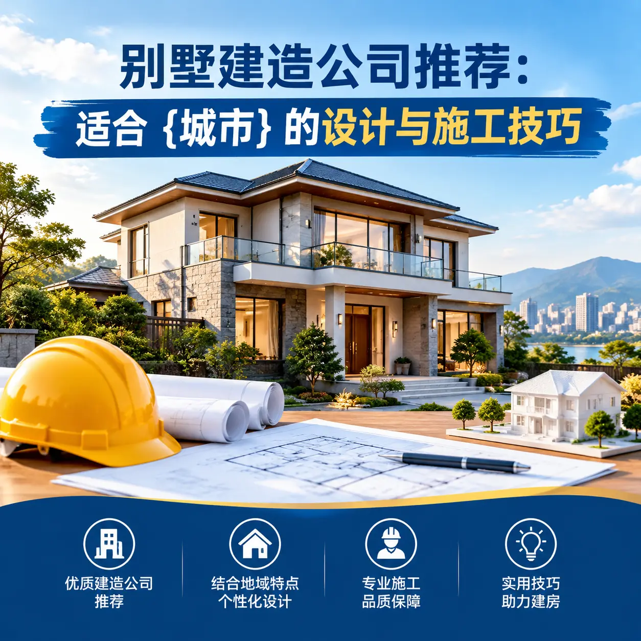 别墅建造公司推荐：适合 红花岗 的设计与施工技巧