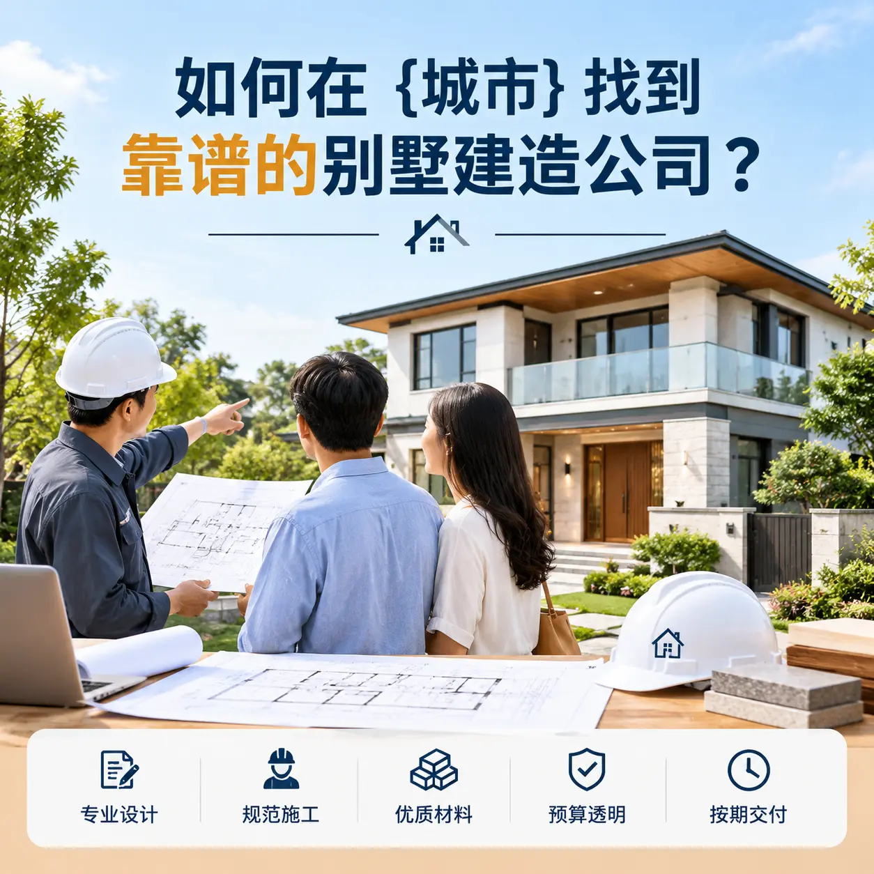 如何在 红花岗 找到靠谱的别墅建造公司?