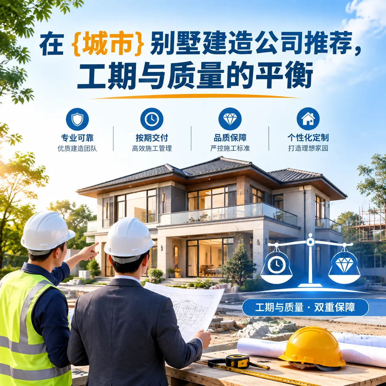 在 红花岗 别墅建造公司推荐,工期与质量的平衡