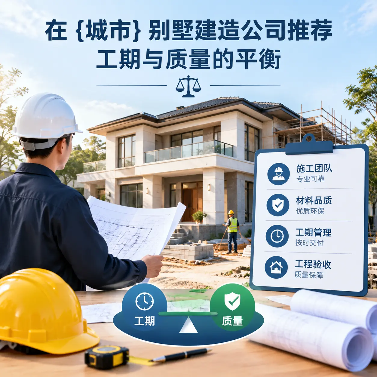在 红花岗 别墅建造公司推荐,工期与质量的平衡