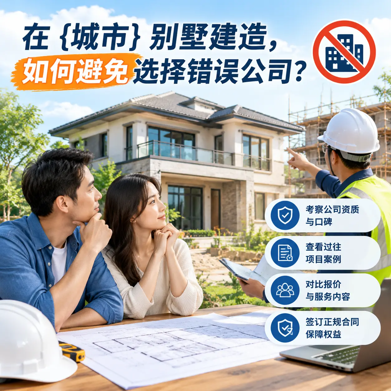 在 红花岗 别墅建造,如何避免选择错误公司?
