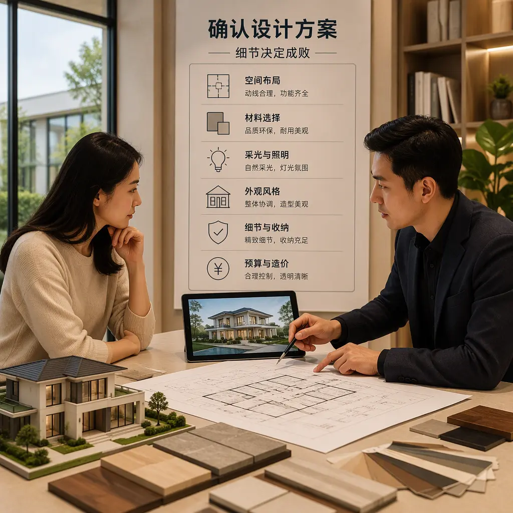 别墅建造公司推荐:与设计师沟通的有效技巧在 红花岗