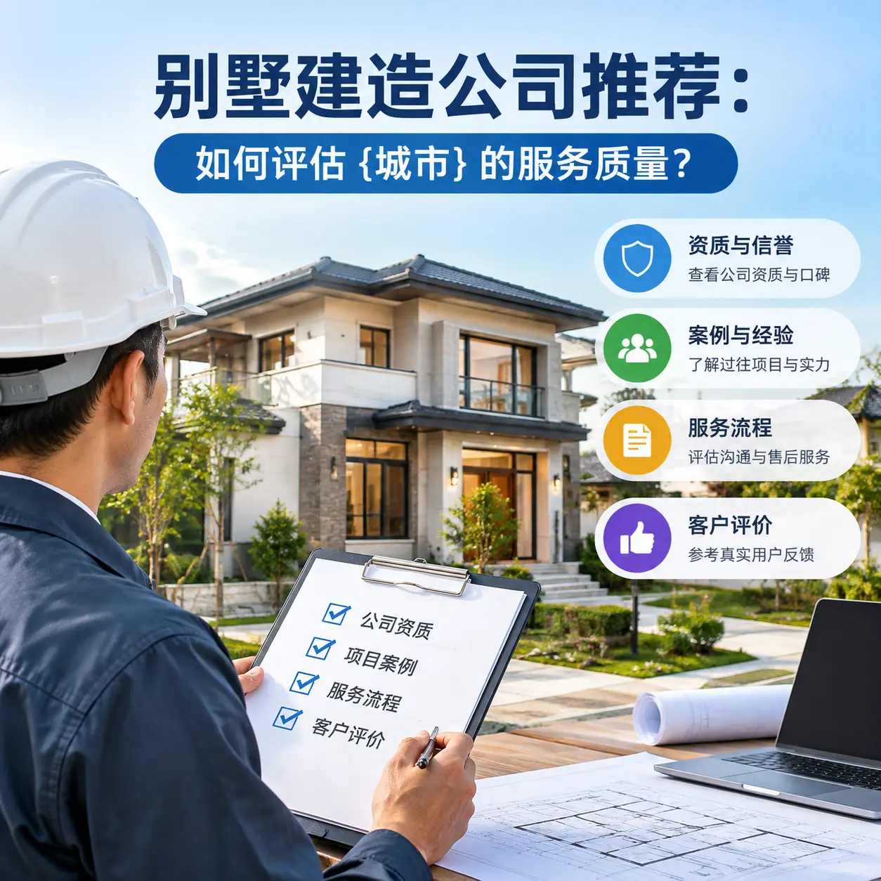 别墅建造公司推荐:如何评估 红花岗 的服务质量?