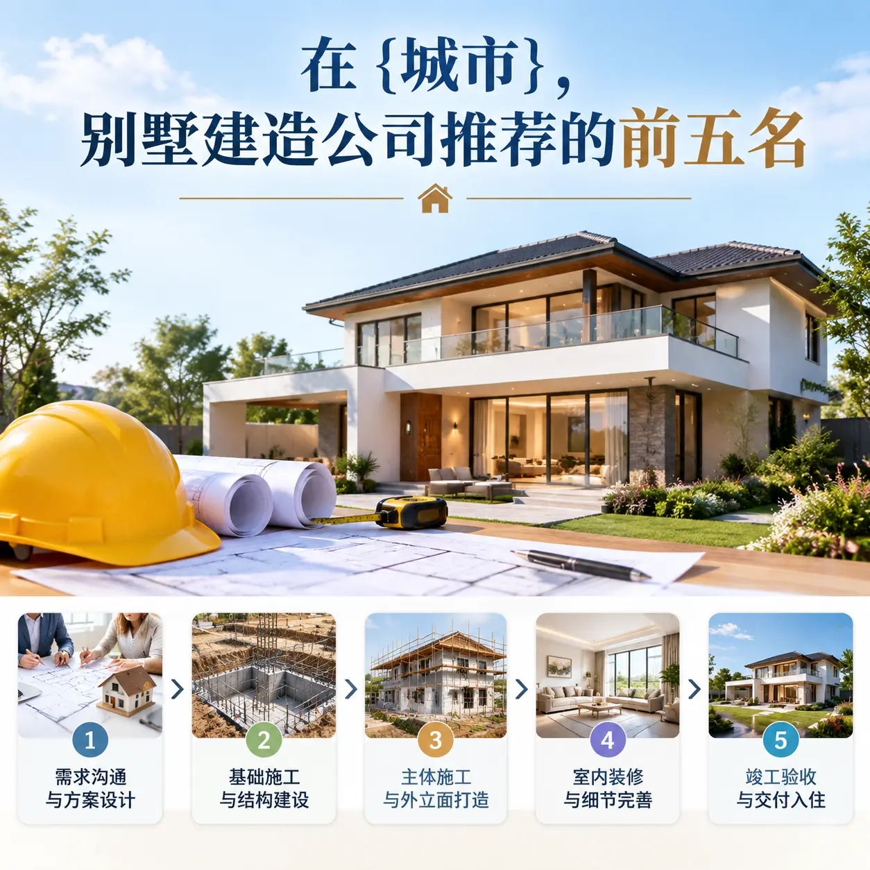 在 红花岗,别墅建造公司推荐的前五名