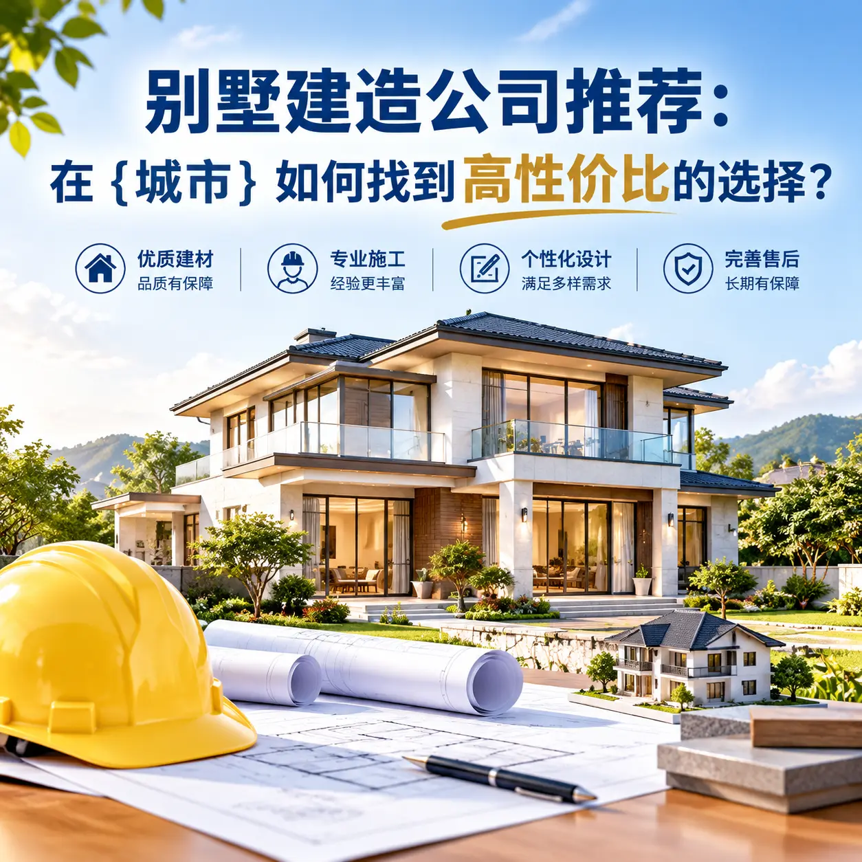 别墅建造公司推荐：在 红花岗 如何找到高性价比的选择？