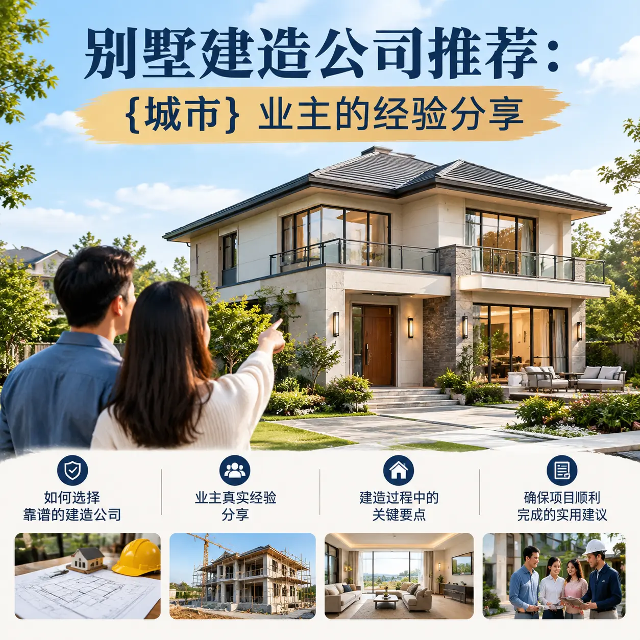 别墅建造公司推荐: 红花岗 业主的经验分享
