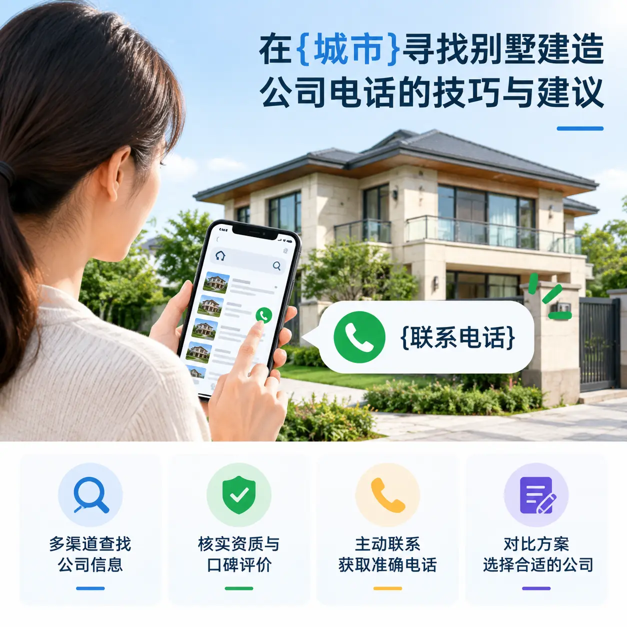 在红花岗寻找别墅建造公司电话的技巧与建议