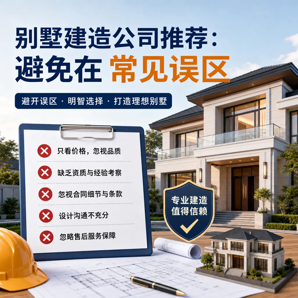 别墅建造公司推荐：避免在 红花岗 的常见误区