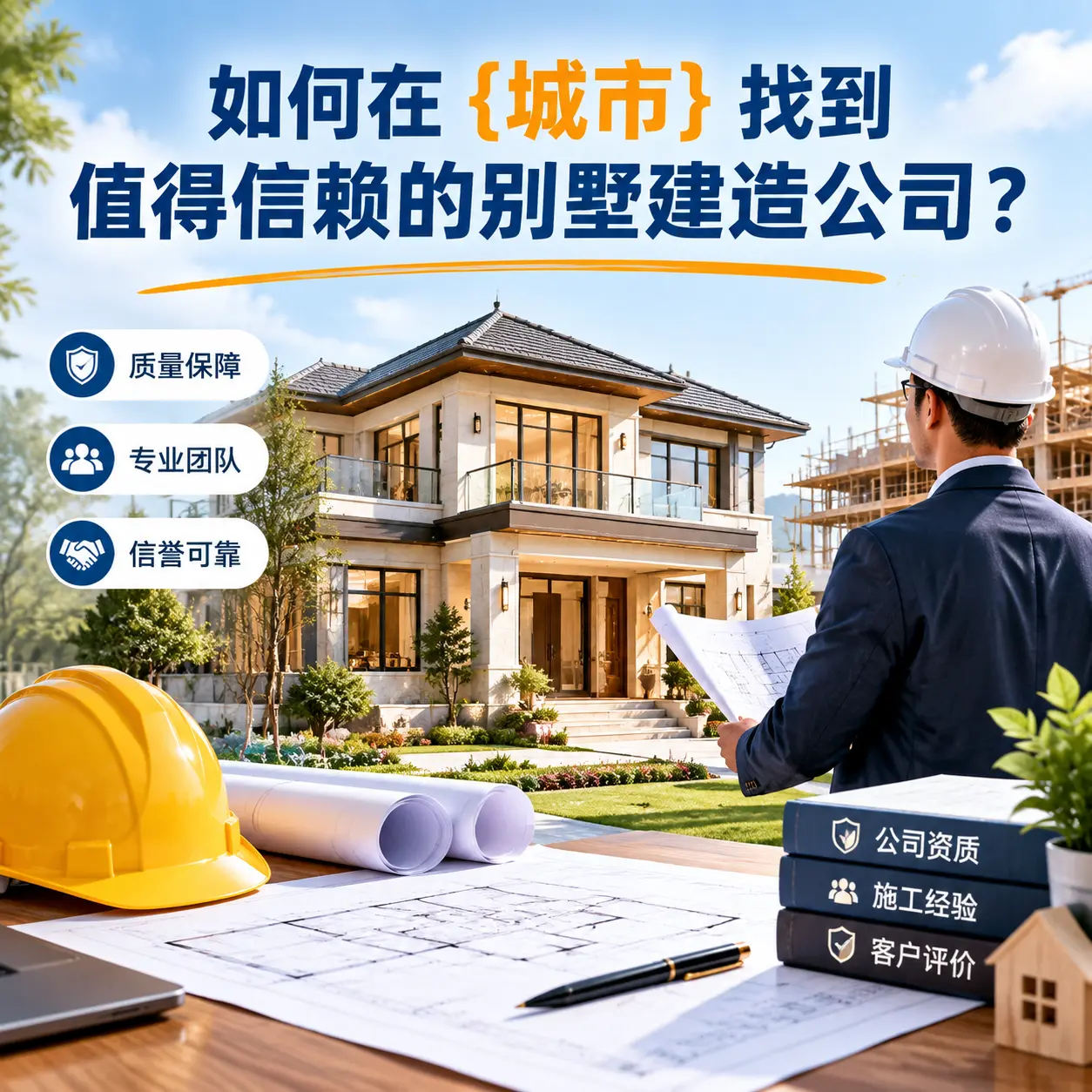 如何在 红花岗 找到值得信赖的别墅建造公司?